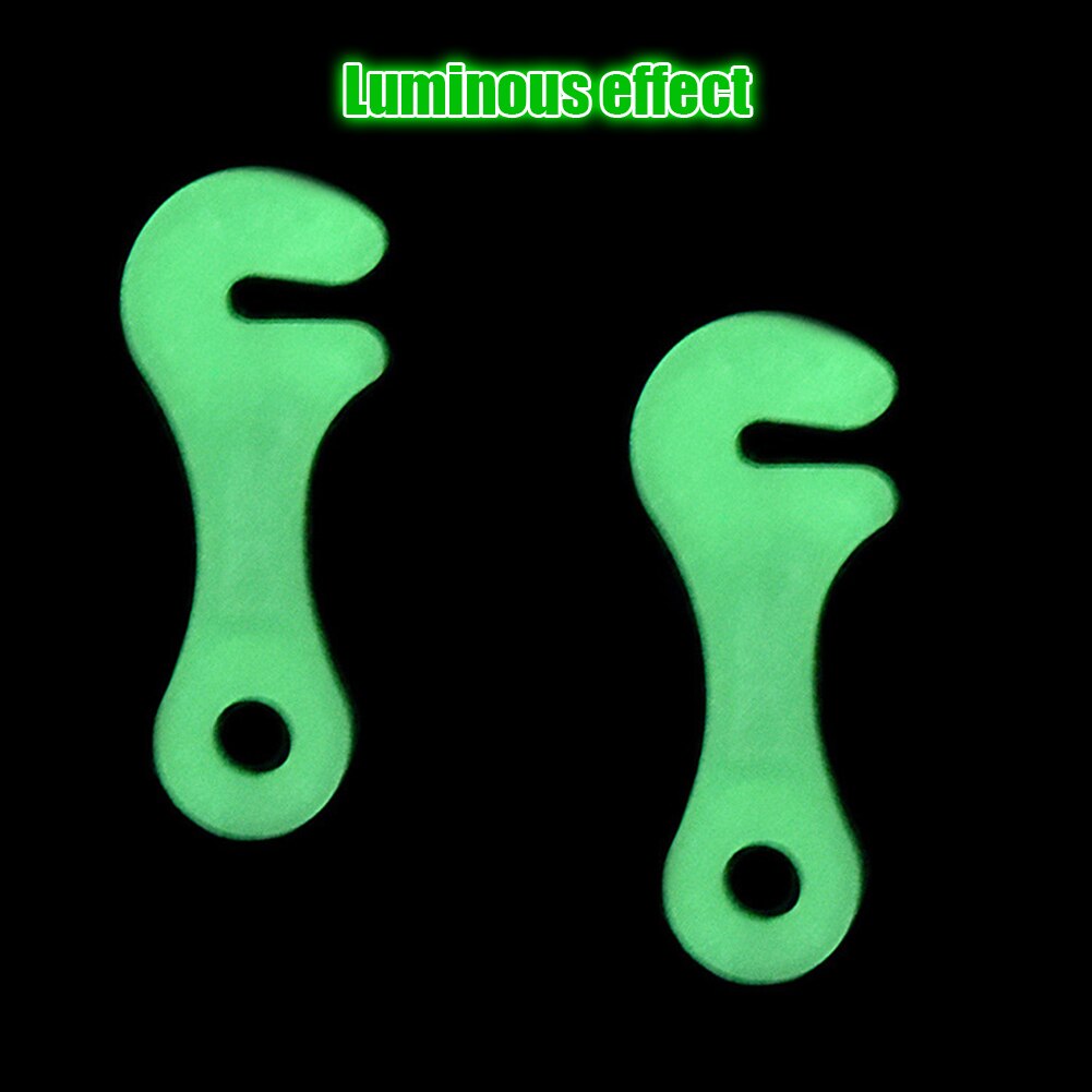 Cheap Goat Tents 10pcs  Luminous Outdoor Camping Tent Parachute Cord Rope Buckle Aluminum Alloy Cord Buckle Tensioners Fastener Travel Kit Tools Tent Accessories 